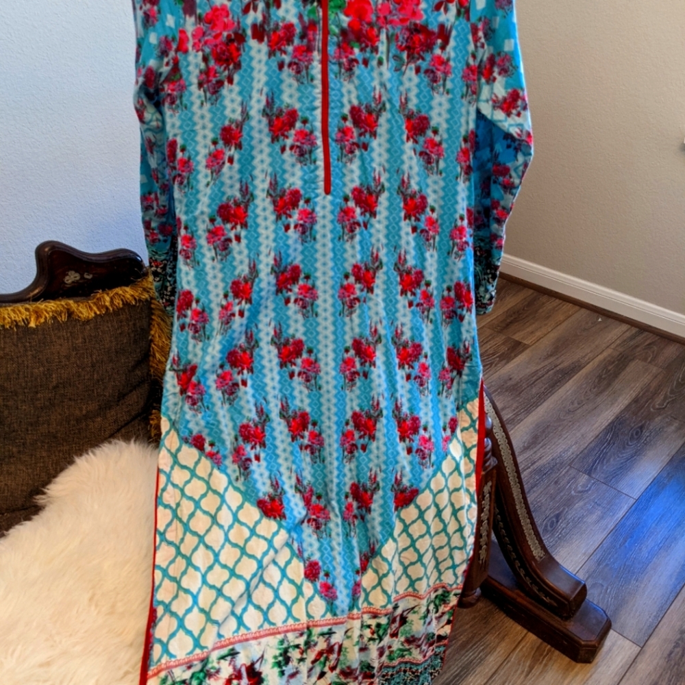 Pakistani Cotton three piece